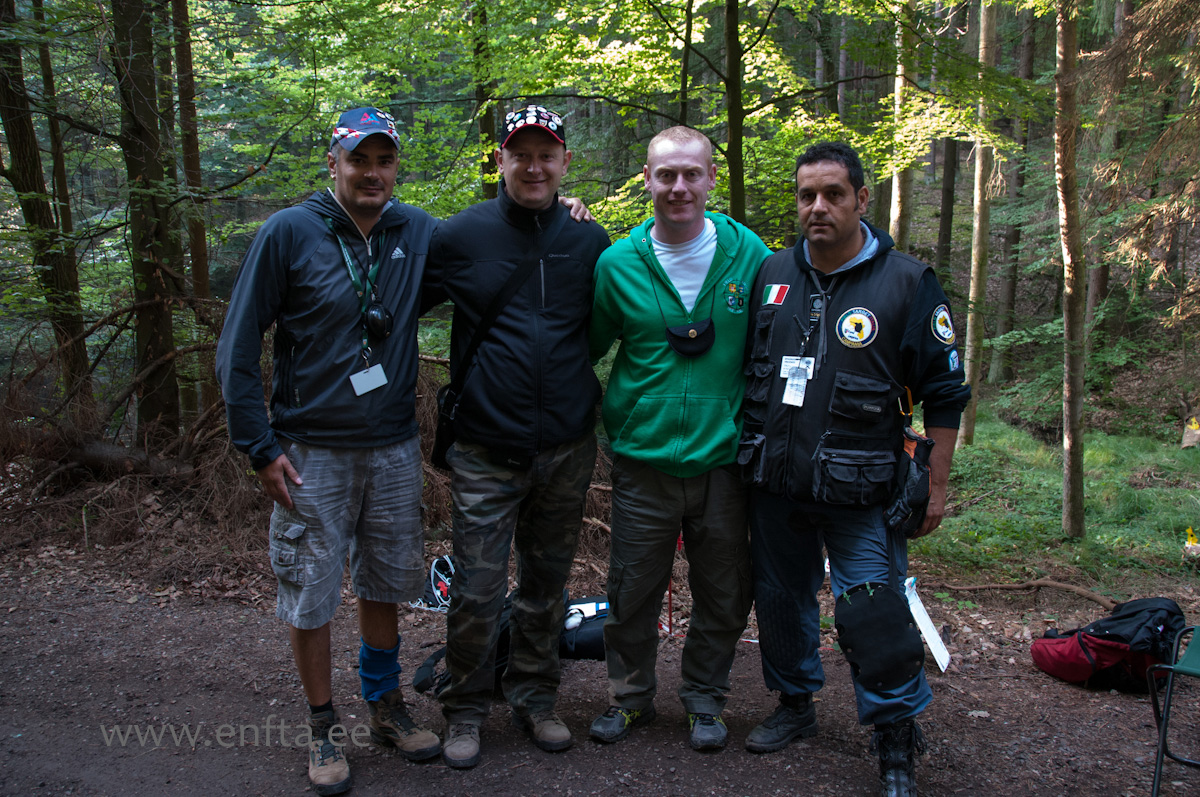 Yavor Velkov BG, Slavomir Rosinski FR, Conor McFlynn NI, Vincenzo Spagnuolo IT
